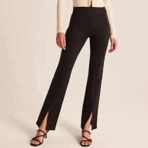 Abercrombie & Fitch | XXS Black Split-Hem Pants